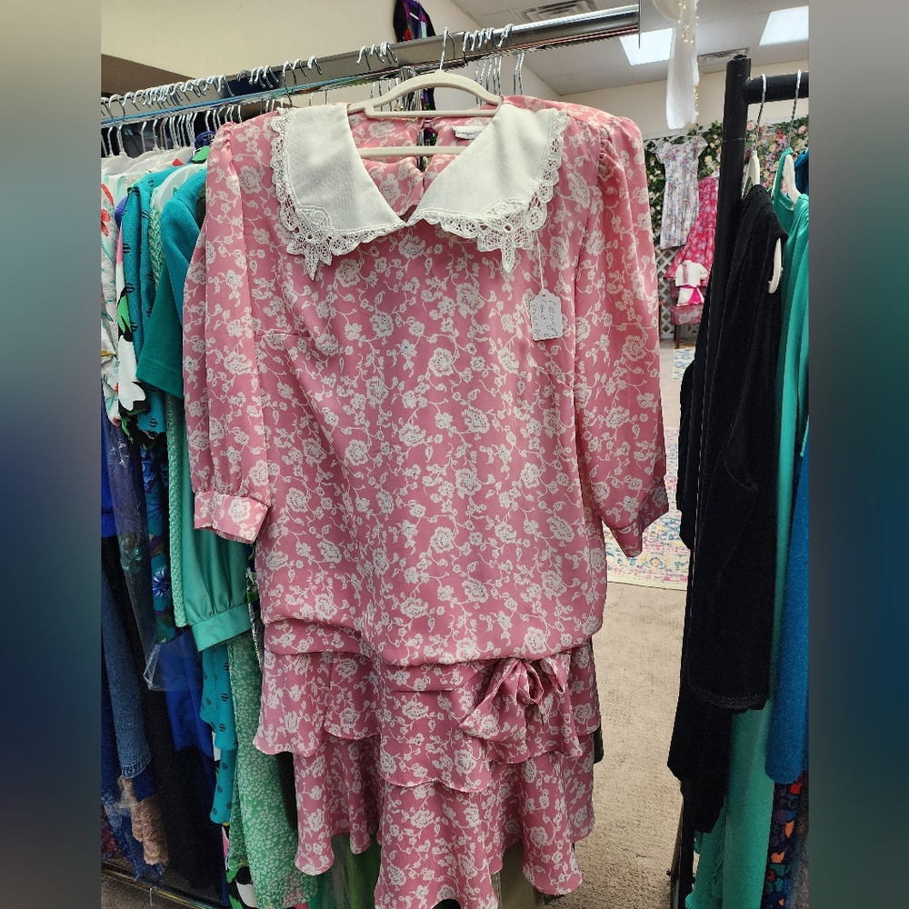 Vintage 80s Plus Size Dress